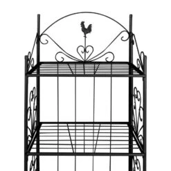 VidaXL Plantenrek Vierkant Zwart -Woonmeubelwinkel 015c84938af74629885c2cbb34eaa357