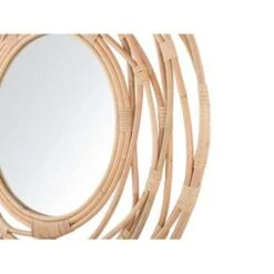 Beliani Wandspiegel BURGIS - Beige Rotan -Woonmeubelwinkel 0412b52171cc4101b22acbb09f3529f8