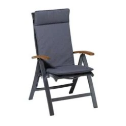 Madison Tuinstoelkussen Hoge Rug Outdoor Manchester Denim Grijs -Woonmeubelwinkel 1000002225 0103