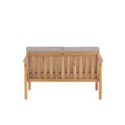 Beliani MANILA Loungeset - Lichte Houtkleur - Acaciahout -Woonmeubelwinkel 1000003829 0102