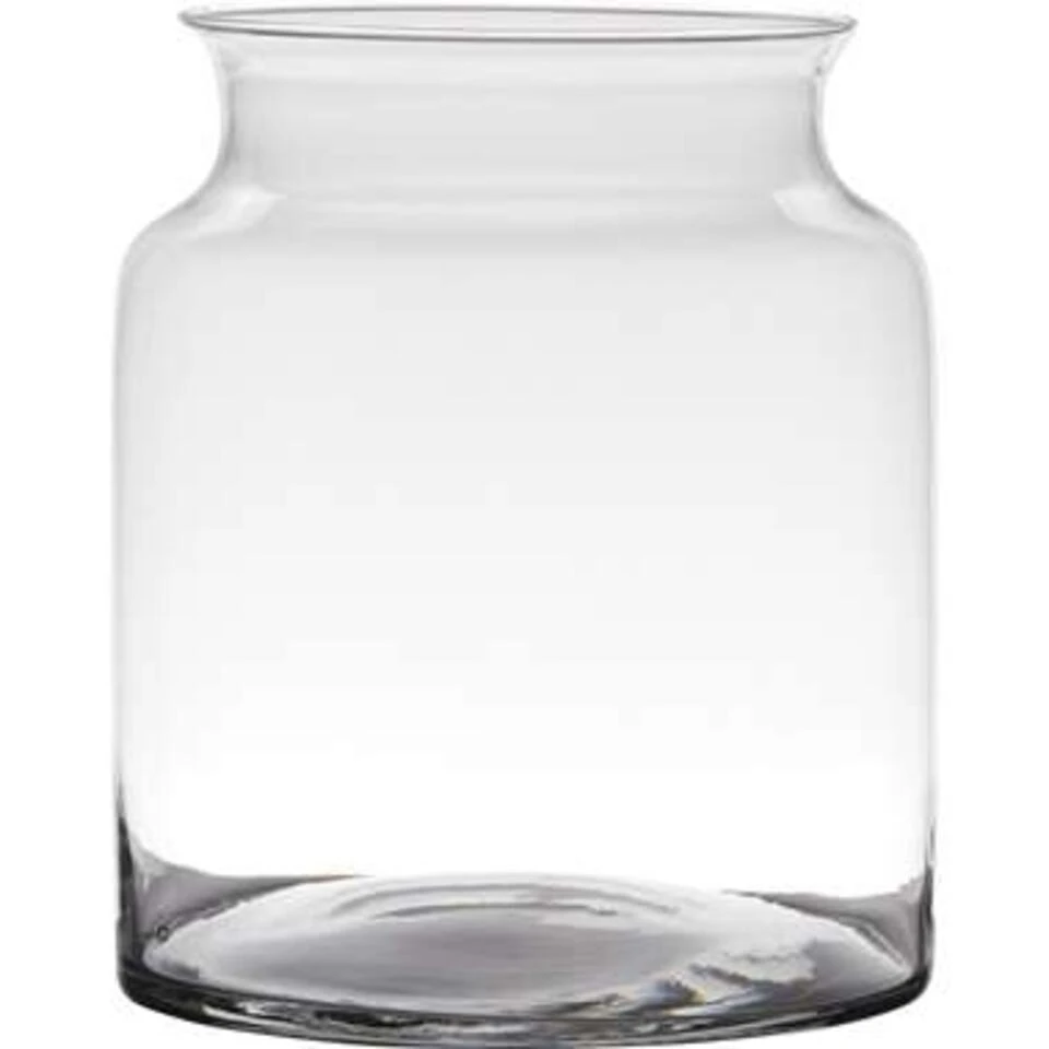 Bellatio Design Vaas - Glas - Transparant - 4 L - 22 X 27 Cm 1 Bellatio Design Vaas - Glas - Transparant - 4 L - 22 X 27 Cm