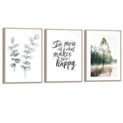 Set Poster Met Lijst - Natuur