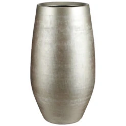 Mica Decorations Vaas Douro - Goudkleurig - Keramiek - 29 X 50 Cm