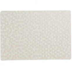 Wicotex Placemat - Wit - Vlakken - Antislip - 43 X 30 Cm