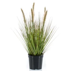 Emerald Kunstplant - Siergras - Groen - 45 Cm