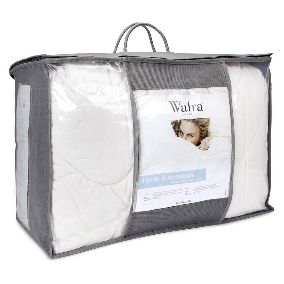 Walra - Dekbed Paris - 140x220 Cm - Wit 3 Walra - Dekbed Paris - 140x220 Cm - Wit - Afbeelding 3