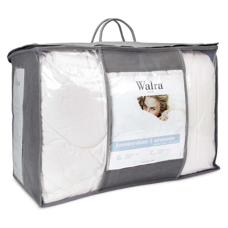Walra - Dekbed Amsterdam - 140x220 Cm - Wit 3 Walra - Dekbed Amsterdam - 140x220 Cm - Wit - Afbeelding 3