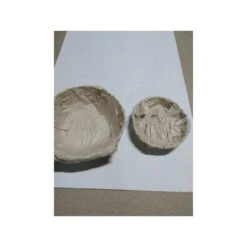 Merkloos Fruitschalen - 2 Stuks - Metaal - Zilverkleurig - 34 Cm -Woonmeubelwinkel 1000021149 0102