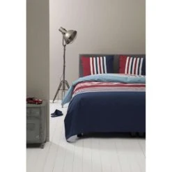 Ten Cate Katoenen Lits Jumeaux Dekbedovertrek - 240x200/220 - Trone Stripe -Woonmeubelwinkel 1000024024 0110
