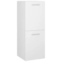 VidaXL Badkamermeubelset Spaanplaat Wit 7 VidaXL Badkamermeubelset Spaanplaat Wit -Woonmeubelwinkel 1000026208 0103