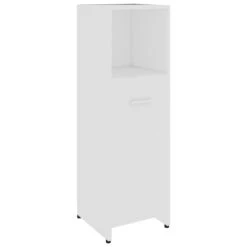 VidaXL Kasten 30x30x95 Cm Bewerkt Hout Wit