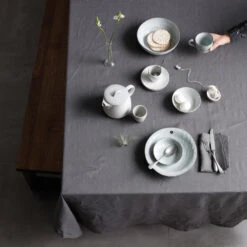 DDDDD Tafellaken Cabin - Linnen - 140 X 300 Cm - Grijs -Woonmeubelwinkel 1000029119 0103