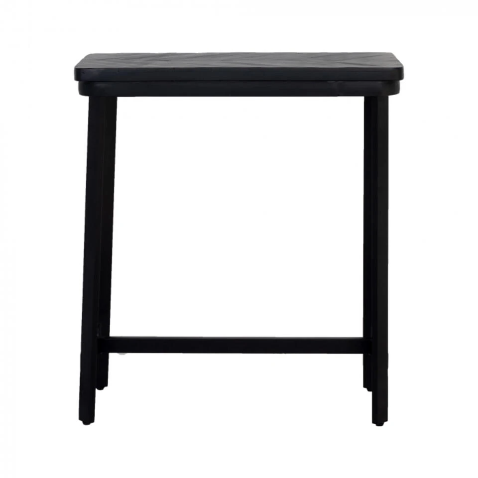 Giga Meubel Bartafel Zwart Visgraat - 100x50x110cm - Max 1 Giga Meubel Bartafel Zwart Visgraat - 100x50x110cm - Max