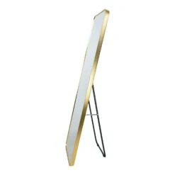 Fragix Alux Passpiegel Staand/hangend - Goud - Aluminium -150x40 -Woonmeubelwinkel 1000032485 0103