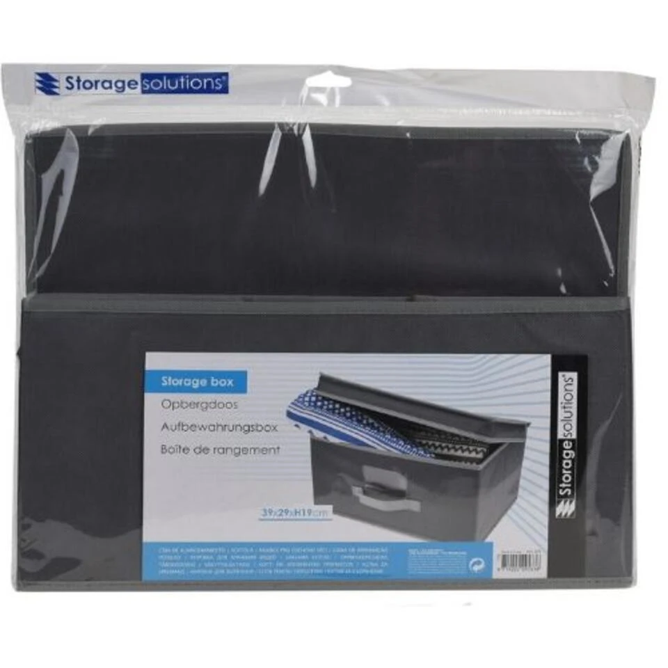 Orange85 Opbergruimte Grijs Met Deksel 2 Orange85 Opbergruimte Grijs Met Deksel - Afbeelding 2