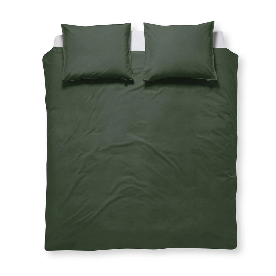 Damai Dekbedovertrek Mik - Katoen - 240x200/220 Cm - Green 1 Damai Dekbedovertrek Mik - Katoen - 240x200/220 Cm - Green