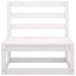 VidaXL 2-delige Loungeset Met Kussens Massief Grenenhout Wit -Woonmeubelwinkel 1000035714 0103