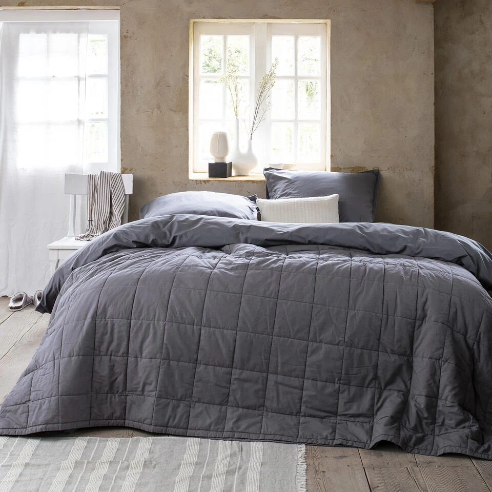 Cinderella Sprei Moon - 270x270 Cm - Anthracite 2 Cinderella Sprei Moon - 270x270 Cm - Anthracite - Afbeelding 2