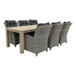 VDG Torino Paloma Grijs/Rome 240 Cm. Tuinset - 7-delig 6 VDG Torino Paloma Grijs/Rome 240 Cm. Tuinset - 7-delig -Woonmeubelwinkel 1000038314 0102