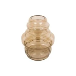 PRESENT TIME Vaas Distinct - Large - Glas Zandbruin - Ø25x30cm