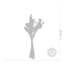 Droog Brievenbusboeket – Meerkleurig – Hoogte 26 CM -Woonmeubelwinkel 1000041316 0102