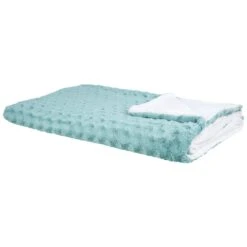 Beliani Sprei KANDILLI - Groen Polyester