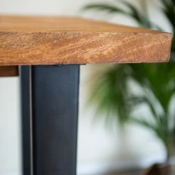 Industriële Bartafel Vegas 130x70x110 Cm Mangohout 70x130x110 Cm Mangohout -Woonmeubelwinkel 1000042345 0103