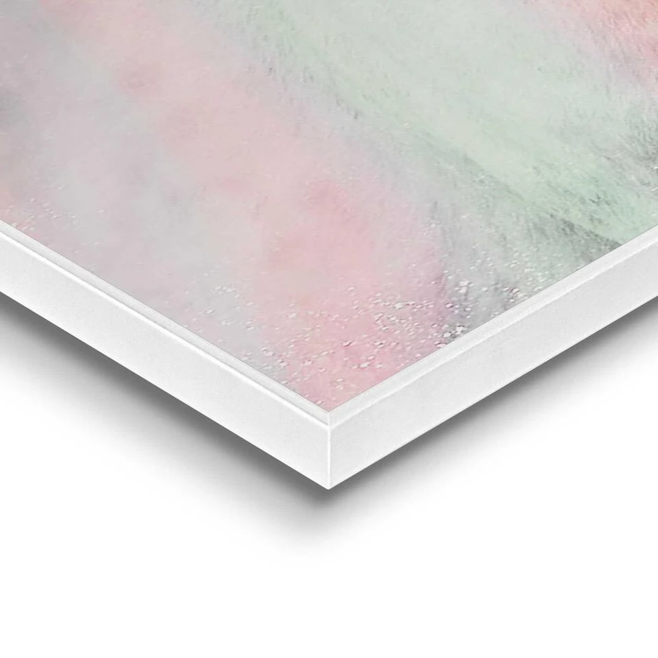 Schilderij Magische Eenhoorn 70x50 Cm Roze 4 Schilderij Magische Eenhoorn 70x50 Cm Roze - Afbeelding 4