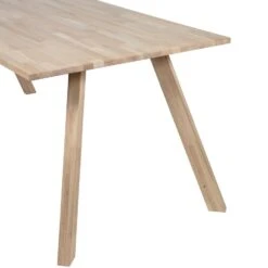 WOOOD Tablo Tafelblad Incl. 3-Standen Poot - Eiken - 74,4x180x90