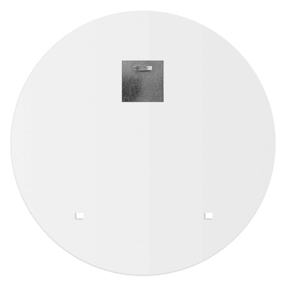 Plexiglasschilderij Luipaard Ø 50 Cm Zwart-Wit 3 Plexiglasschilderij Luipaard Ø 50 Cm Zwart-Wit - Afbeelding 3