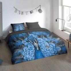 Pure Dekbedovertrek "Proud" - Blauw - (240x220 Cm) -Woonmeubelwinkel 1000054832 0102