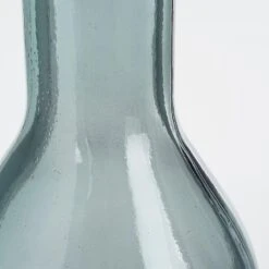 Mica Decorations Rioja Glazen Fles - H75 X Ø18 Cm - Donkergrijs -Woonmeubelwinkel 1000057217 0110