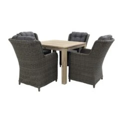 VDG Richmond Ash Grey/Rome Grey 100 Cm. - Tuinset 5-delig