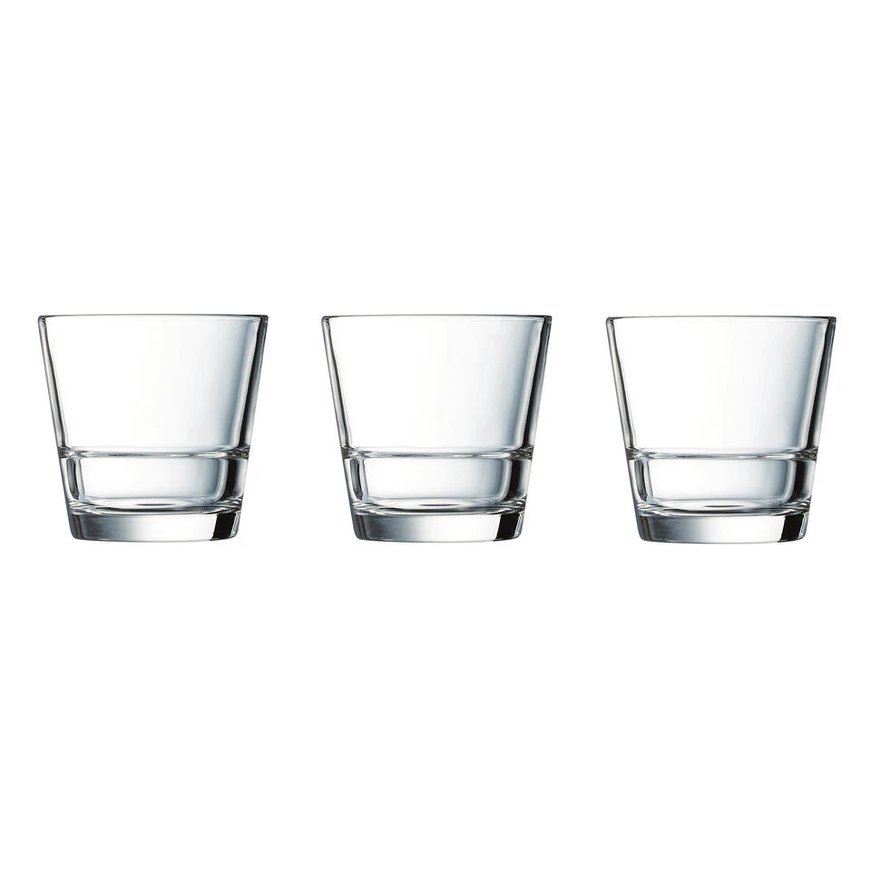 Arcoroc Waterglazen - 6 Stuks - Tumbler - 210 Ml 1 Arcoroc Waterglazen - 6 Stuks - Tumbler - 210 Ml
