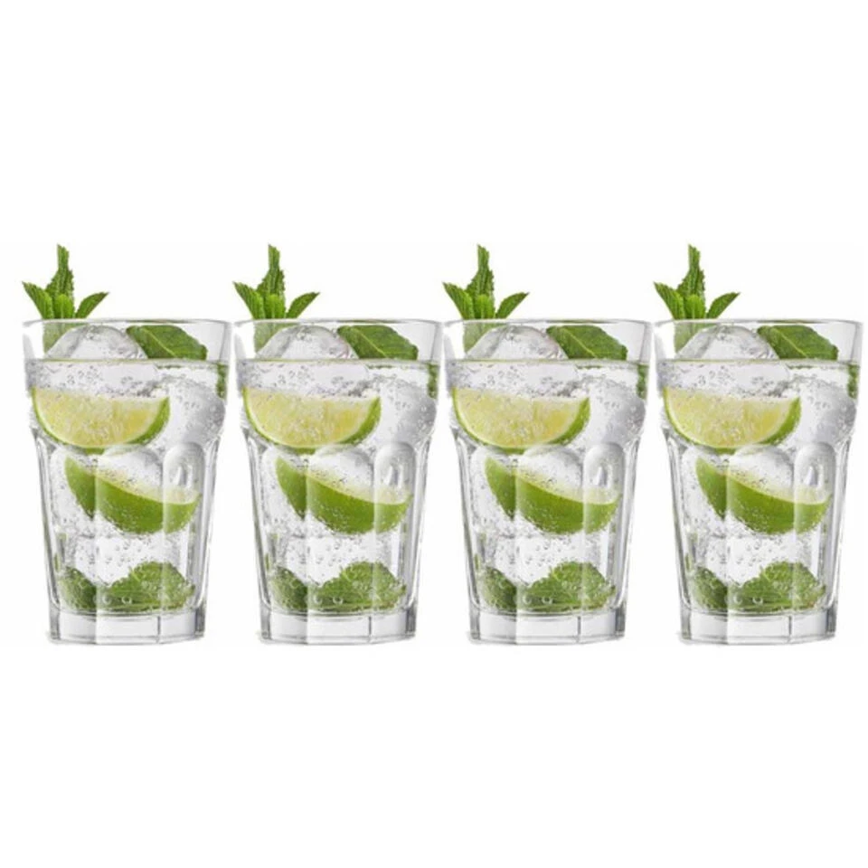Royal Leerdam Cocktailglas Oban - 4 Stuks - Mojito - Glas - 40 Cl 1 Royal Leerdam Cocktailglas Oban - 4 Stuks - Mojito - Glas - 40 Cl