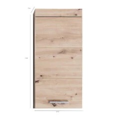 Hioshop Badkamerkast AmandaMando Mdf - Eiken 6 Hioshop Badkamerkast AmandaMando Mdf - Eiken -Woonmeubelwinkel 1000062954 0110