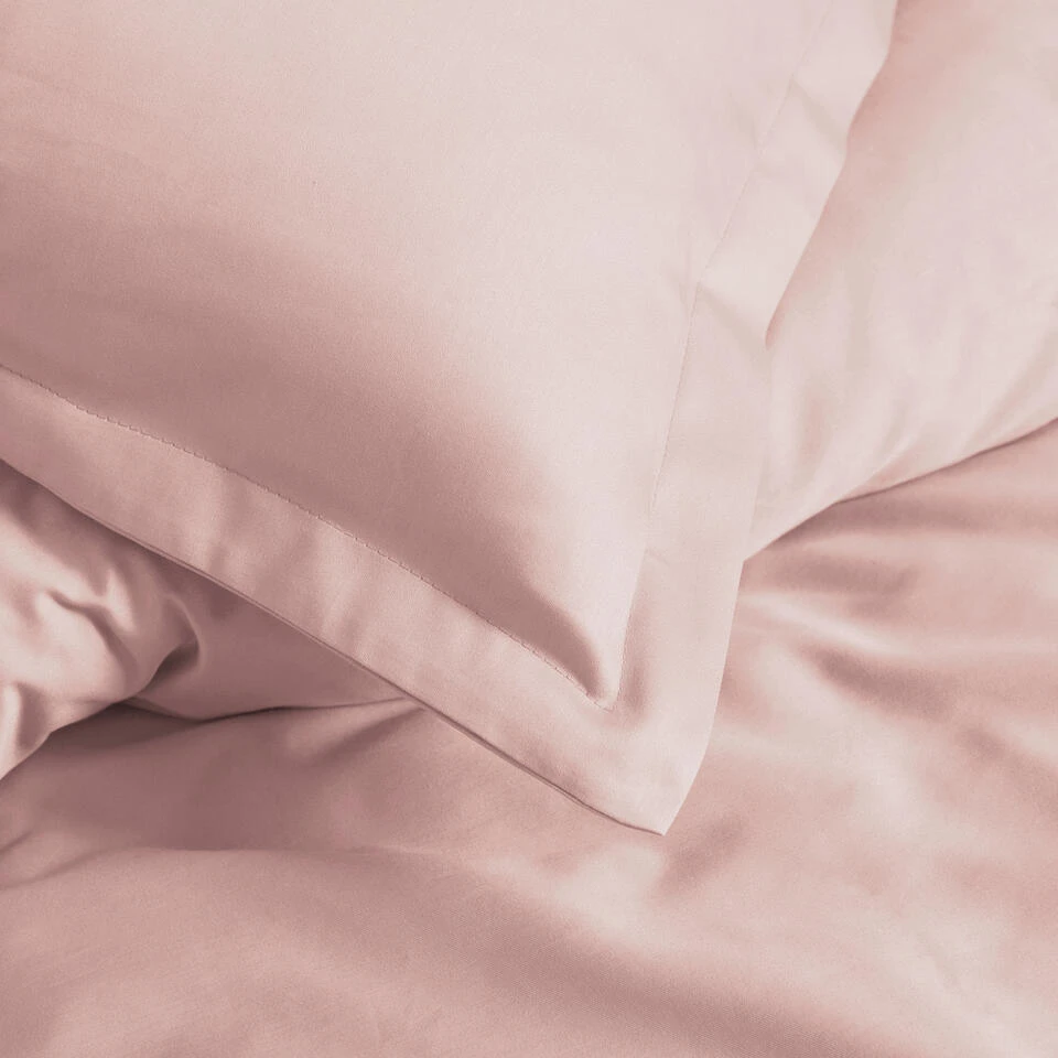 Cinderella Sundays - Dekbedovertrek - Satijn - 140x200/220 Cm - Rose Pink 3 Cinderella Sundays - Dekbedovertrek - Satijn - 140x200/220 Cm - Rose Pink - Afbeelding 3