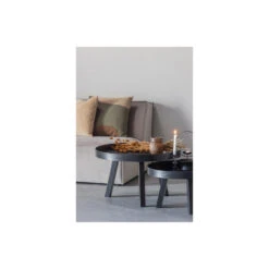 WOOOD Beira Bijzettafel - Hout - Zwart - 35x76x76 -Woonmeubelwinkel 1000064654 0102