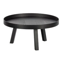 WOOOD Beira Bijzettafel - Hout - Zwart - 35x76x76 -Woonmeubelwinkel 1000064654 0103