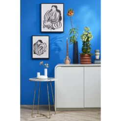 Mica Decorations Twist Dinerkaars - Set Van 6 - H29 Cm - Bruin -Woonmeubelwinkel 1000064803 0111