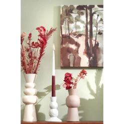 Mica Decorations Dip-dye Dinerkaars - Set Van 8 - H30 Cm - Bordeaux -Woonmeubelwinkel 1000065546 0102