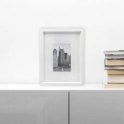 Henzo Fotolijst Metallica - Fotomaat 20x30 Cm - Wit -Woonmeubelwinkel 1000067586 0103