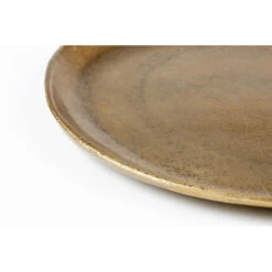 Parya Home - Bord Jace - Antiek - Goud - 38 Cm -Woonmeubelwinkel 1000068239 0103