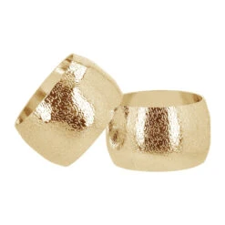 QUVIO Servetringen - Set Van 4 - Goud -Woonmeubelwinkel 1000071610 0103