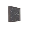 Giga Meubel Wandklok Vierkant 40cm Smithfield - Antraciet & Grijs - MDF