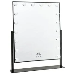 United Entertainment Hollywood Spiegel Met 18 LEDs - Zwart