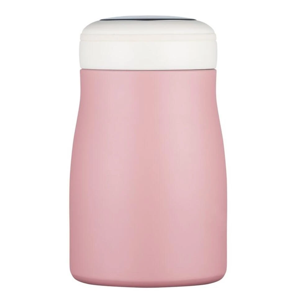 Ecoffee Cup Local Fluff Warm/Koud Dubbelwandig Thermosfles - 500 Ml - Roze 1 Ecoffee Cup Local Fluff Warm/Koud Dubbelwandig Thermosfles - 500 Ml - Roze