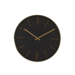 Light & Living - Klok EMPORIO - 53x6x53 - Zwart