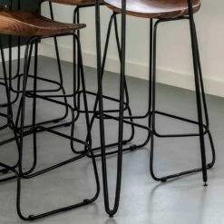 Emiel Boomstam Bartafel - Hout - Bruin -Woonmeubelwinkel 1000076705 0103