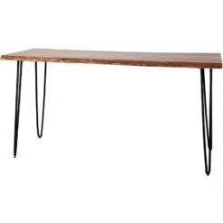 Emiel Boomstam Bartafel - Hout - Bruin